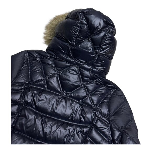 MARMOT 700 Down Fill Winter Designer Puffer Parka Jacket Ski Coat Womens Medium - Picture 5 of 8